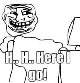 first time troll