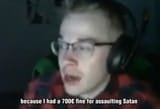 assaulted satan