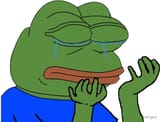 crying pepe