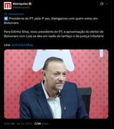 pela 1ª vez, dialogamos com quem votou em Bolsonaro