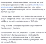 Ancient DNA solves mystery of Hungarian Finnish language family&#039;s origins