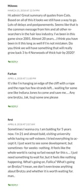 comments
