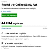 Repeal the Online Safety Act