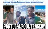 UK brits drown in hotel pool