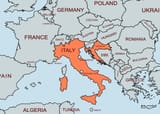 Italy-Croatia-Map