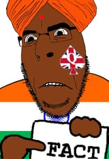 Colonised jeet