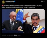 Maduro quebra acordo