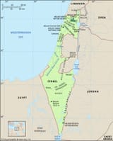 Israel-map-features-locator