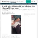 spain kick jews off plane