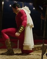 Shazam kneel