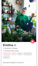 tinder plant daddy