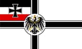 Regiões de Tsingtau e Kiautschou 1897–1914 (Bandeira de Guerra do Império Alemão)