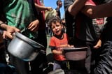 Gaza child via GettyImages-2216050794