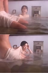 expat and chinese woman in rural bath