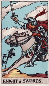 You pulled the -Knight of Swords-