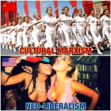cultural marxist vs Neo Liberals