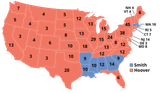 1928 election map
