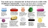 10 pills choose 3 CYOA