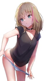 rika taking pantsu off