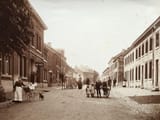 straatbeeld van Neutraal Moresnet rond de eeuwwisseling