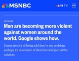 men are beating women more