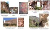 Inca llamas, tunics, shields, spears