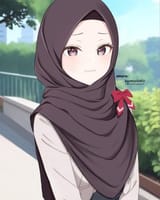 Horaa! Alya desu! Bonus ada ukhti Yuki 😋❤️➖➖➖➖➖➖➖➖➖➖➖➖➖➖➖Hijabcosplay by Aka ChanChara - Kujou 