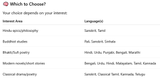 south asian literary languages