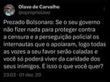 olavo caridade inimigo