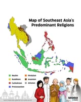 Discover the Map of Predominant Religions in Southeast AsiaHey, Seasians! Though we embrace dive