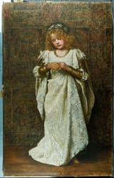 John_Collier_-_The_Child_Bride_1883_-_(MeisterDrucke-833220)