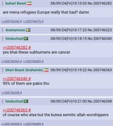 Saudi and iranian pajeets