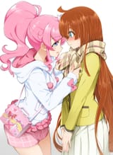 __momoyama_mirai_and_nijinosaki_dia_pretty_series_and_1_more_drawn_by_usaginiku1123__98a85bde464e2da3cf1d5cf49e88fd8b