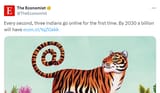 Every second 3 indians go online for the first time