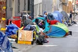 homeless camp in sf
