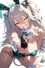 Botan bunny Desert Eagle - curio illust