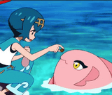 Suiren feeding