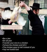 jew chicken sin