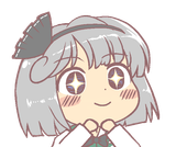 6661 - happy konpaku_youmu perfect_cherry_blossom star_eyes