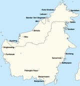 Major_cities_in_towns_of_borneo