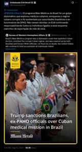 Mais Médicos do Brasil foi um golpe diplomático que explorou médicos cubanos