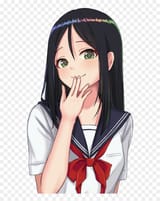 468-4685447_anime-girl-smug-smile-hd-png-download