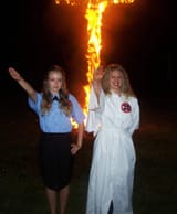 Shelby-Pendergraft-15-and-Charity-Pendergraft-17-attend-a-cross-lighting-ceremony-at-the-Christian-Revival-Center.-Bergman-Arkansas.-2008.-Barcroft-USAGetty-Images