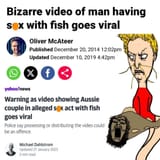 Bizarre Man Sex With Fish