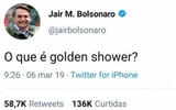 o que é golden shower