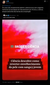 ciência sempre está atrás das teorias da conspiração