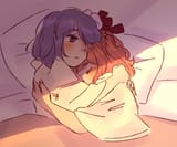 __hieda_no_akyuu_and_motoori_kosuzu_touhou_drawn_by_nekolina__e6fbf396a910abb7cd6574d14c976c44