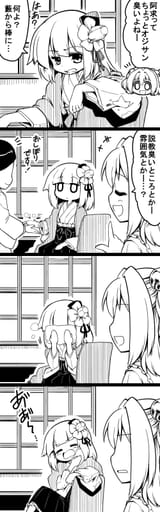 __hieda_no_akyuu_and_motoori_kosuzu_touhou_drawn_by_futa_nabezoko__f4187a45f3fde41517093c5ec2354889