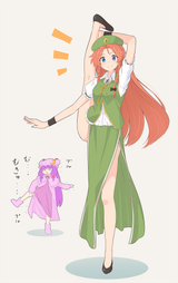 __patchouli_knowledge_and_hong_meiling_touhou_drawn_by_kanpa_campagne_9__61064fd6c4ee6b997c98a76cf971f662