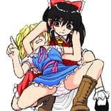 __hakurei_reimu_and_alice_margatroid_touhou_drawn_by_yamija__2d56d795e22c6fd0690357b2aa72613b